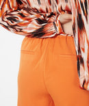 Elastic Waist Trouser - Pumpkin