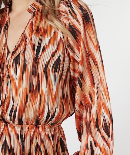 Ethnic Skins Short Dress - Print