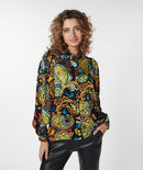 Untamed Party Print Blouse - Print