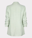 Esqualo Linen Look Blazer - Green