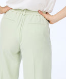 Elastic Waist City Trouser - Pistache