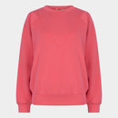 V Neck Detail Jumper - Strawberry