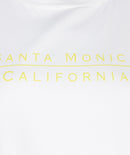 Santa Monica T-Shirt - Off White/lime