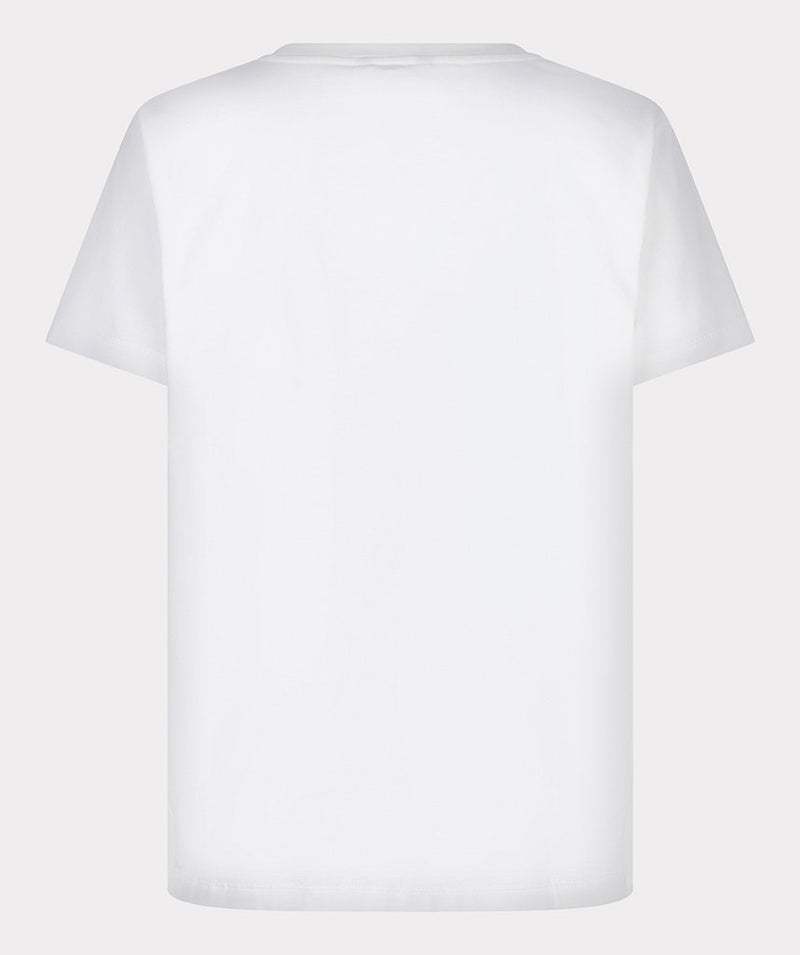 Santa Monica T-Shirt - Off White/strawberry