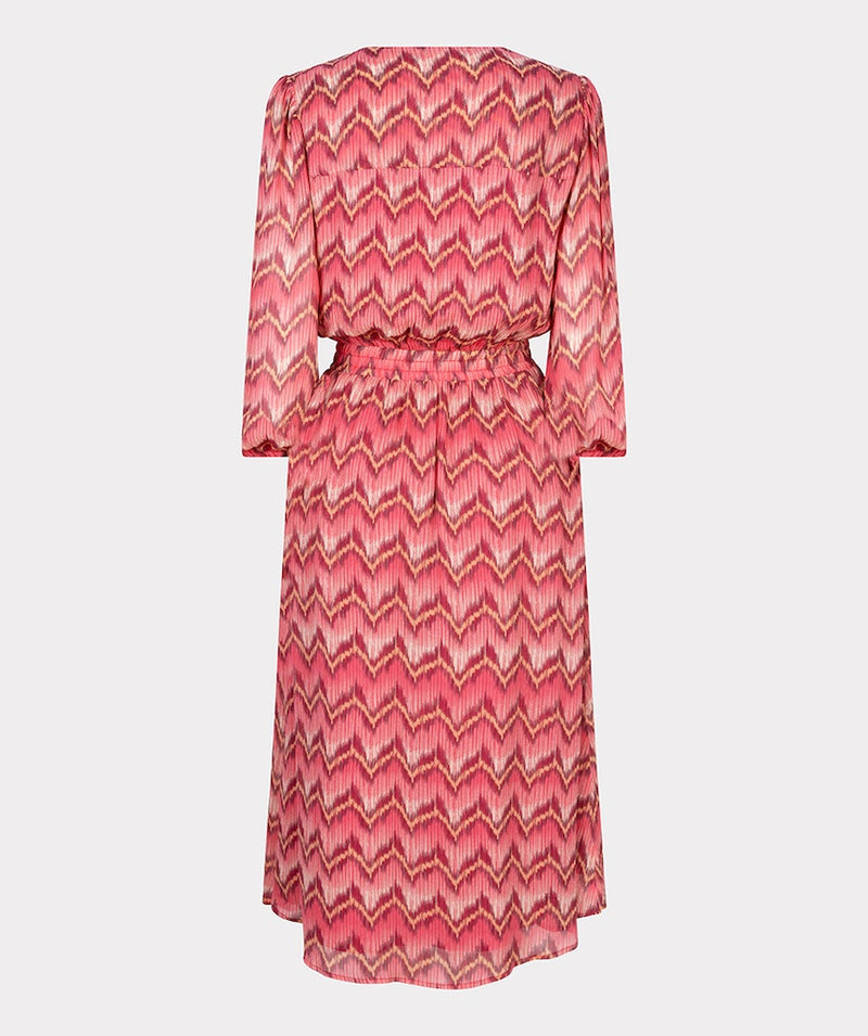 ZigZag Print Dress - Print