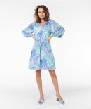 Bayside Leaves Print Dress - Print