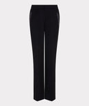 Modal Wide Trousers - Black