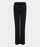 Modal Wide Trousers - Black