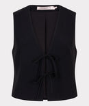 Bows Waistcoat - Black