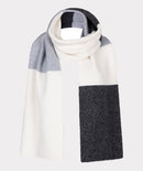 Blocks Cardigan & Scarf Set - Grey