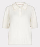 Wool & Cashmere Pearl Jumper - Off White