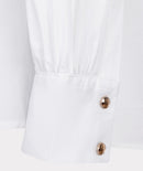 Round Neck Blouse - Off White