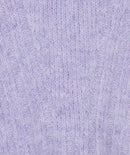 Diagonal Lines Jumper - Light Violet