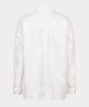 3D Circled Blouse - Off White