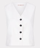 Button Waistcoat - Off White