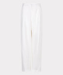Pleated Trouser - Off White