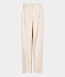 Pleated Trouser - Light Sand