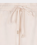 Crinkle Wide Trouser - Sand