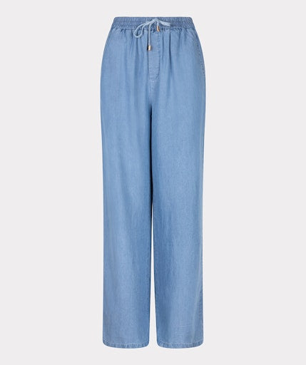 Chambray Trousers - Blue