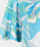 Electric Waves Blouse - Print