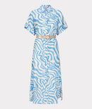 Electric Zebra Dress - Print