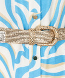 Electric Zebra Dress - Print