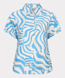 Electric Zebra Blouse - Print