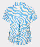 Electric Zebra Blouse - Print