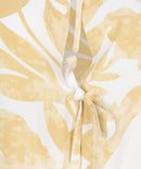 Bow Tie Faded Solar Blouse - Print