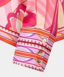 Disco Hit Wide Blouse - Print