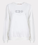 Rubber Printed Sweatshirt - Silver
