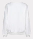 Rubber Printed Sweatshirt - Silver