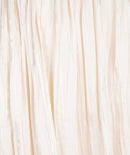 Changeant Plisse Skirt - Off White