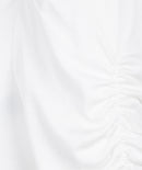 Puff Sleeve Modal T-Shirt - Off White