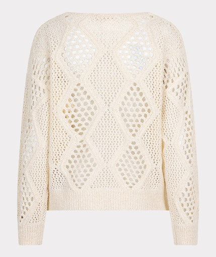 Ajour Jumper - Ivory