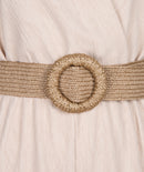 Crinkle Jumpsuit - Light Sand