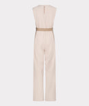 Crinkle Jumpsuit - Light Sand