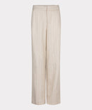 Linen Stripe Trousers - Sand
