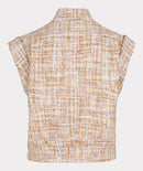 Tweed Waistcoat - Sand