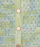 Button Cardigan - Green