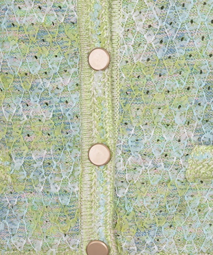 Button Cardigan - Green