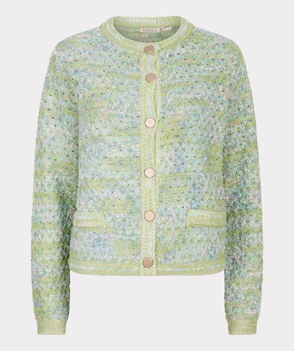 Button Cardigan - Green
