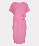 Batwing Short Sleeve Dress - Rose