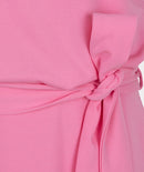 Batwing Short Sleeve Dress - Rose