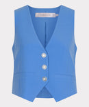 Short City Waistcoat - Blue