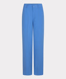 Wide Elastic City Trouser - Blue