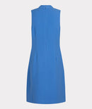 Sleeveless Bow Dress - Blue