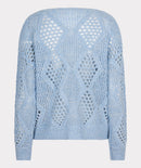 Ajour Jumper - Sky Blue