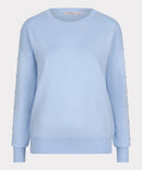 Oversized Round Neck Jumper - Sky Blue