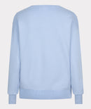 Oversized Round Neck Jumper - Sky Blue